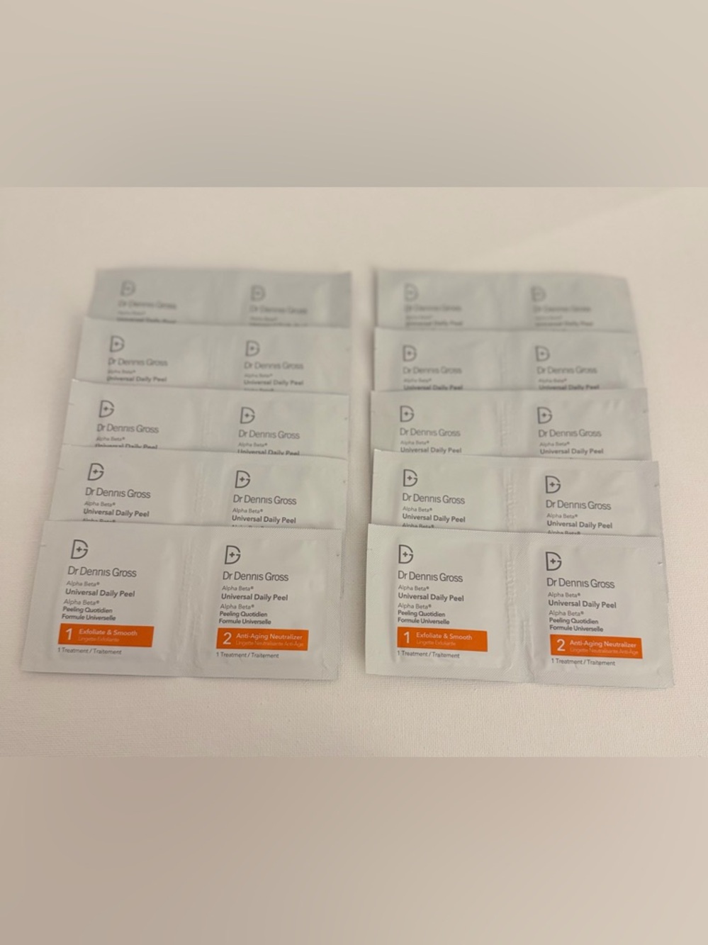 Dr. Dennis Gross Universal Daily Peel Pads -  x 10 Pcs - Exp: 05/2027